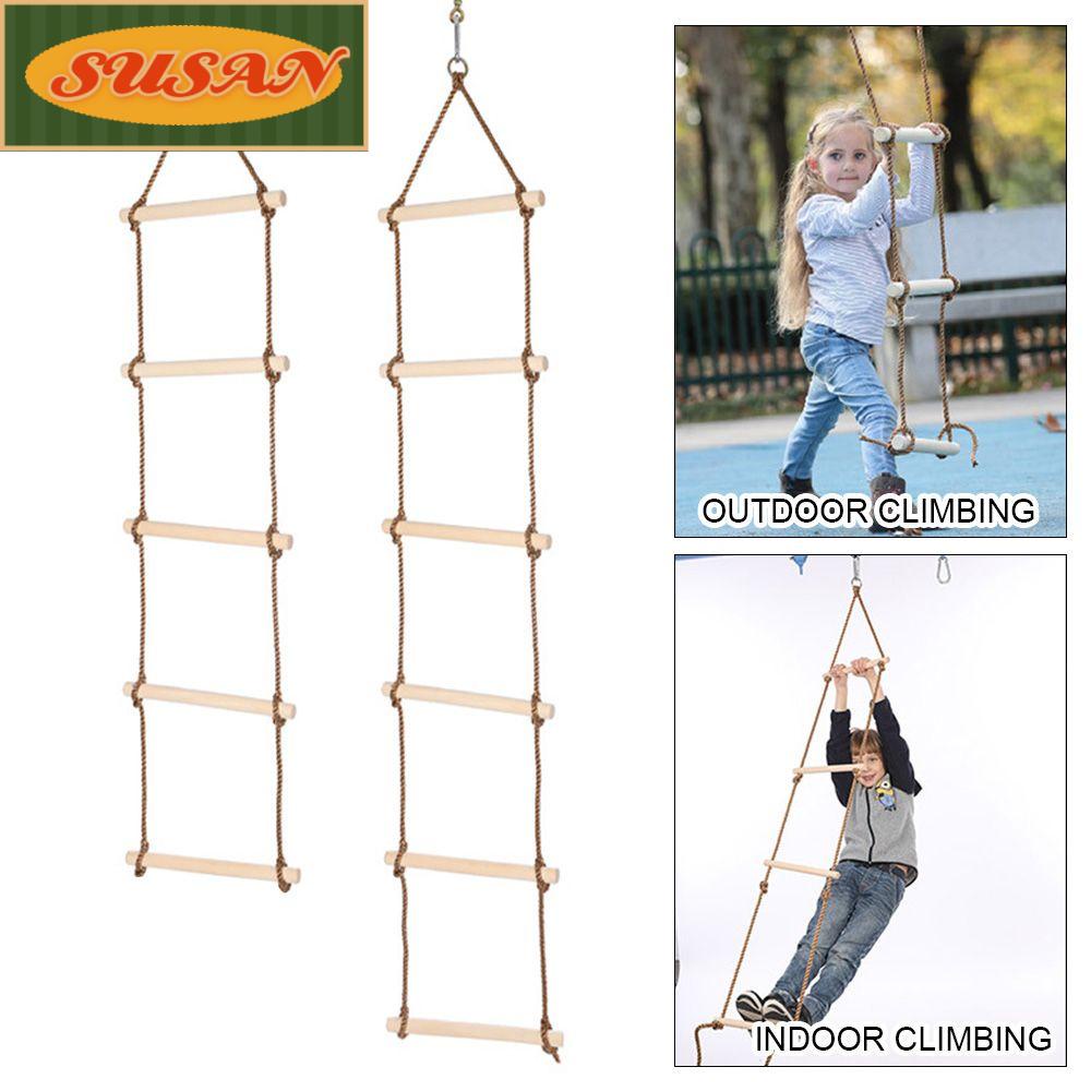 SUSANS Thang Gỗ Đồ Chơi Chất Lượng Cao Dành Cho Các Hoạt Động Leo Núi Ngoài Trời