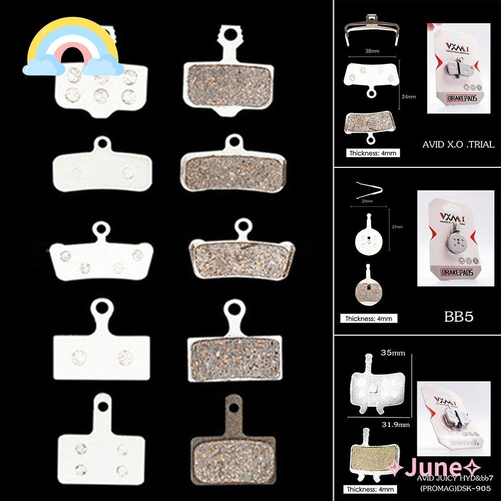 JUNE 1 Cặp Đệm Phanh Xe Đạp Nhiều Kiểu Dáng Chất Lượng Cao