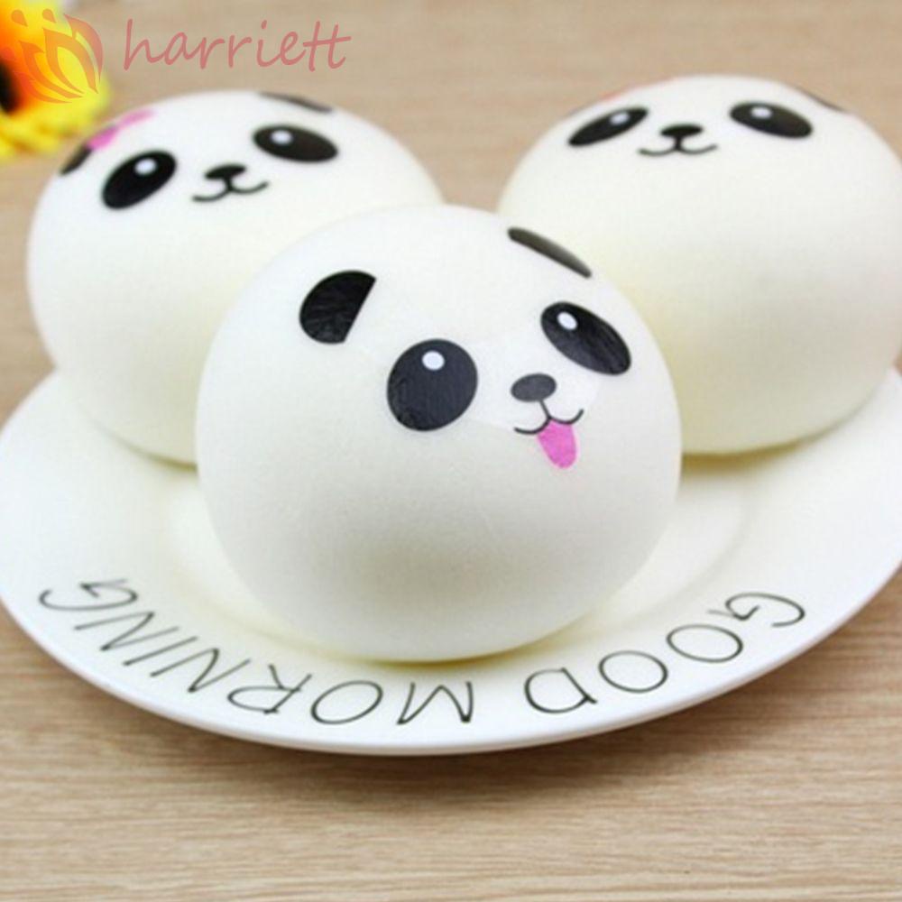 HARRIETT Đồ Chơi Nắn Bóp Đàn Hồi Giảm Stress Hình Bánh Mì Hoạt Hình