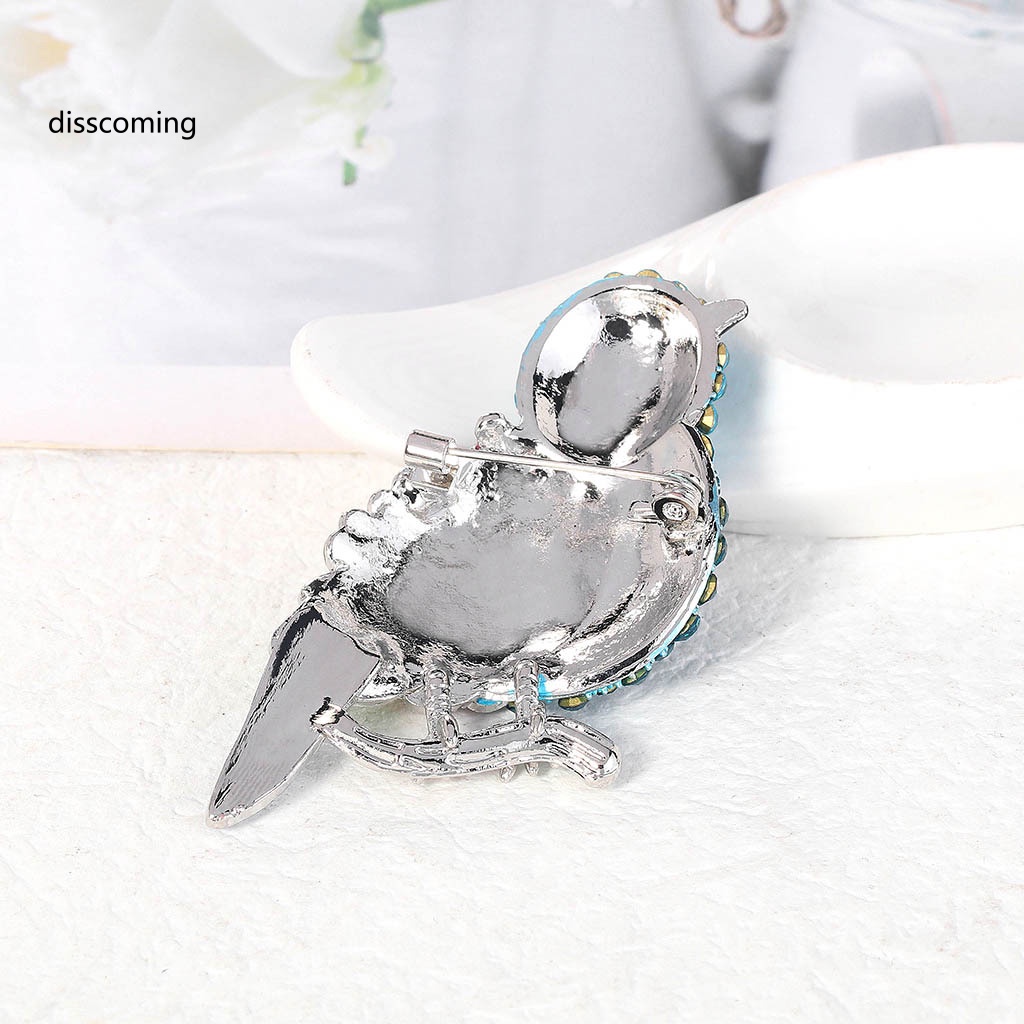 Áo Thun Tay Ngắn In Chữ SL| Trâm Cài Áo Hình Chú Chim Hoạt Hình Đính Đá Nhiều Màu Sắc