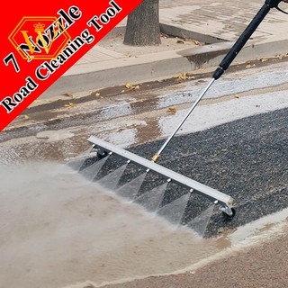 Máy rửa xe áp suất cao 7 vòi phun nước làm sạch đường 4000 psi