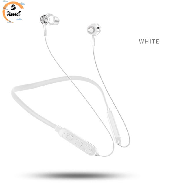 [IS] Tai Nghe Nhét Tai Bluetooth G04 Đeo Cổ Có Nam Châm Hút Rảnh Tay Khi Chơi Thể Thao