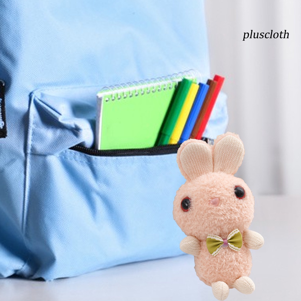 Móc Khóa Thỏ Nhồi Bông Đáng Yêu Cho Bé Gái