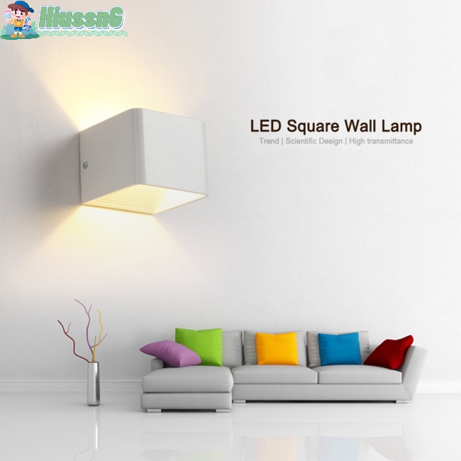 Đèn Led Gắn Tường Thông Minh 20w 2.4g Điều Khiển Từ Xa 3 Màu Tùy Chọn
