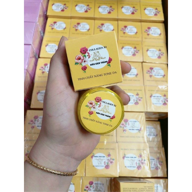 [Sỉ-Rẻ] Kích trắng Collagen X3 hàng xịn