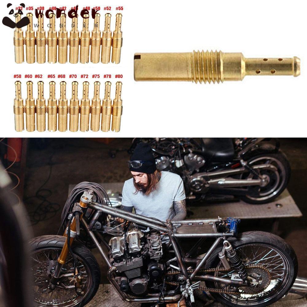 Set 10 Vòi Phun Sửa Chữa Bộ Chế Hòa Khí Xe Máy Bằng Đồng 6mm Bền Bỉ