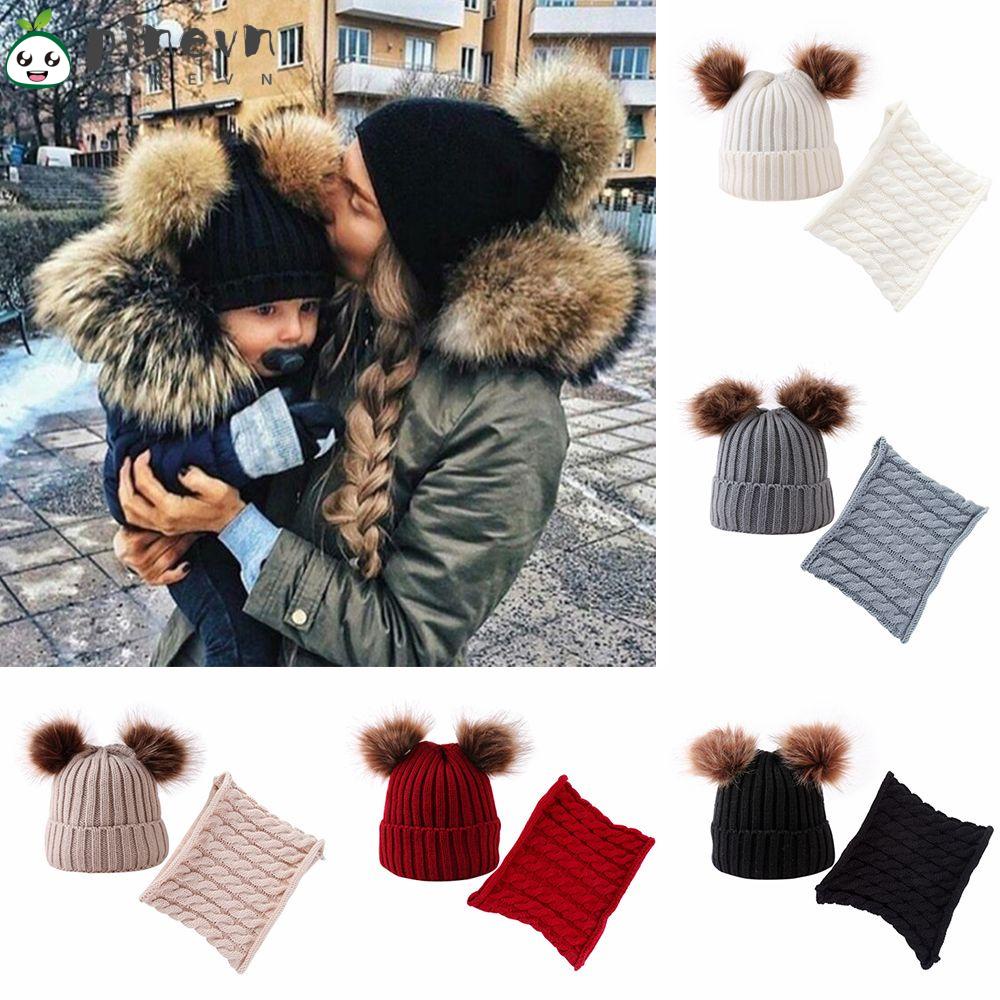 PINEVN Mũ Lông Kèm Khăn Choàng Cổ Cho Bé