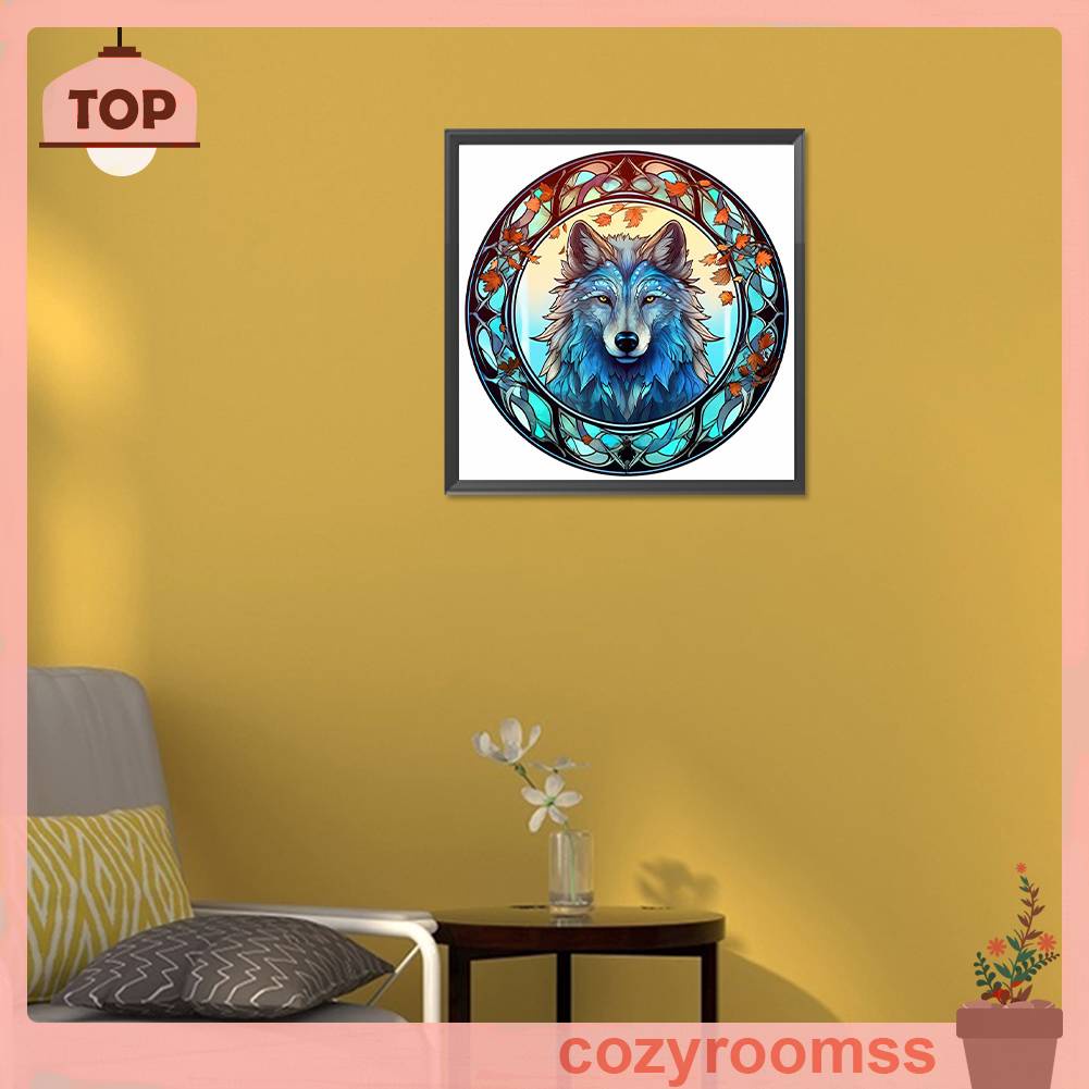 Tranh Đính Đá Kim Cương Toàn Bộ 5D DIY Hình Vẽ Động Vật