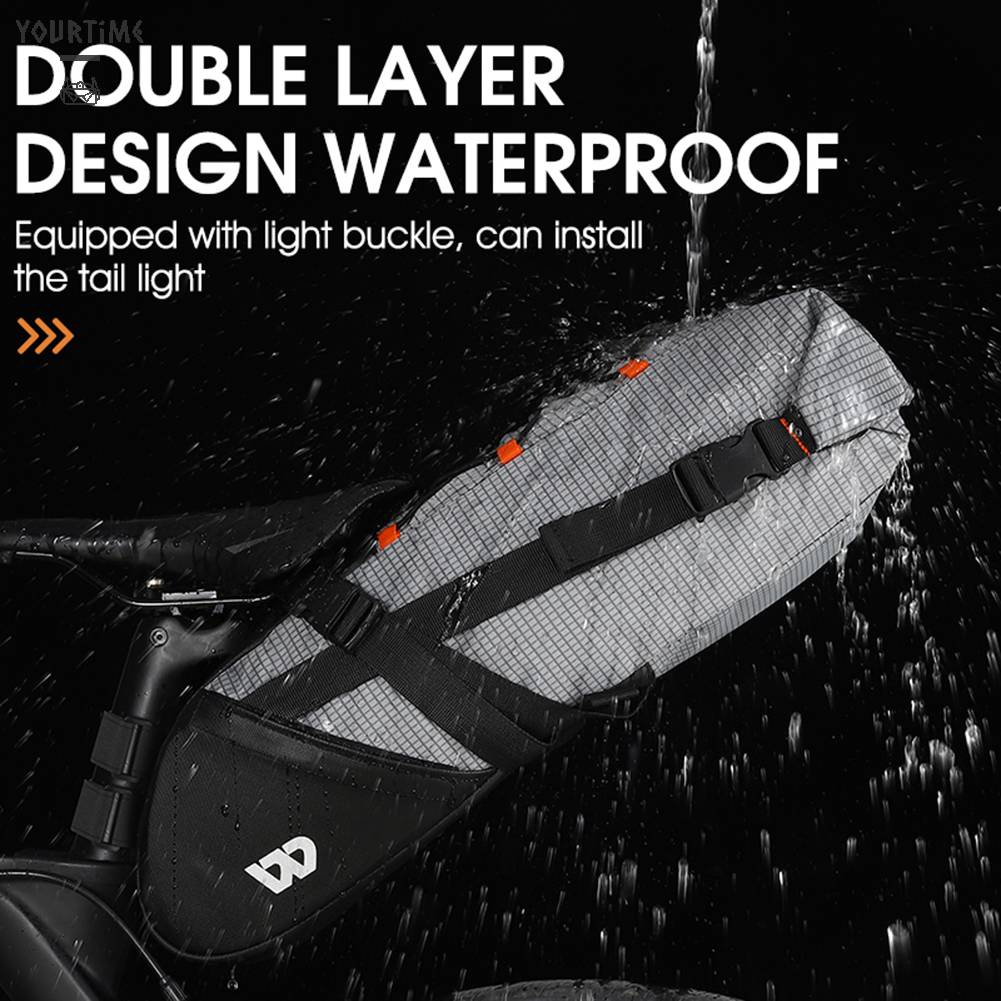 Túi Đựng Đồ Gắn Yên Sau Xe Đạp Dung Tích 10L Tiện Dụng