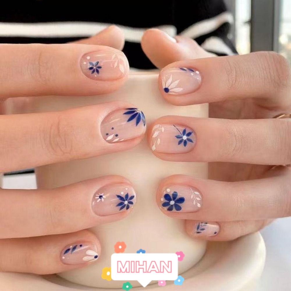 MIHAN1 Bộ 24 Móng Tay Giả Tự Làm MIHAN1