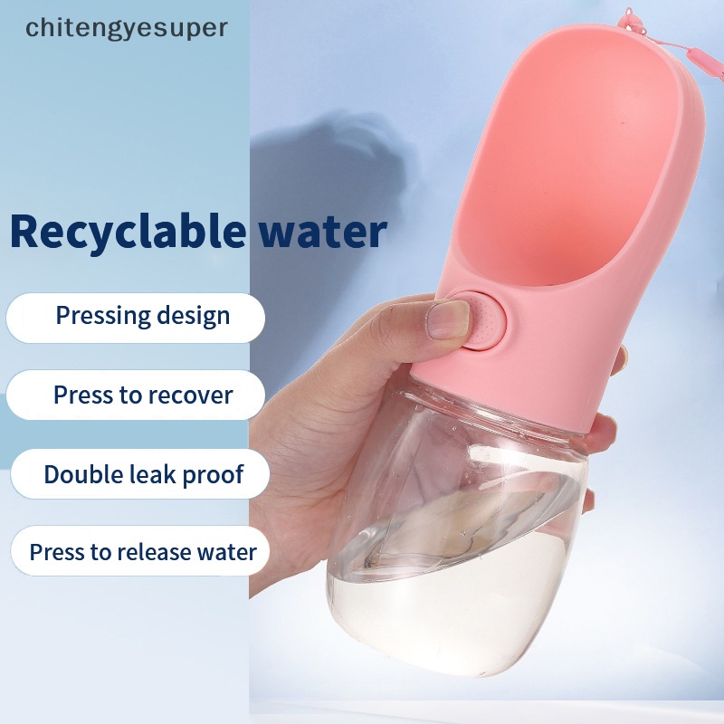 Bình Đựng Nước Uống Di Động Tiện Dụng Cho Thú Cưng Cỡ Nhỏ