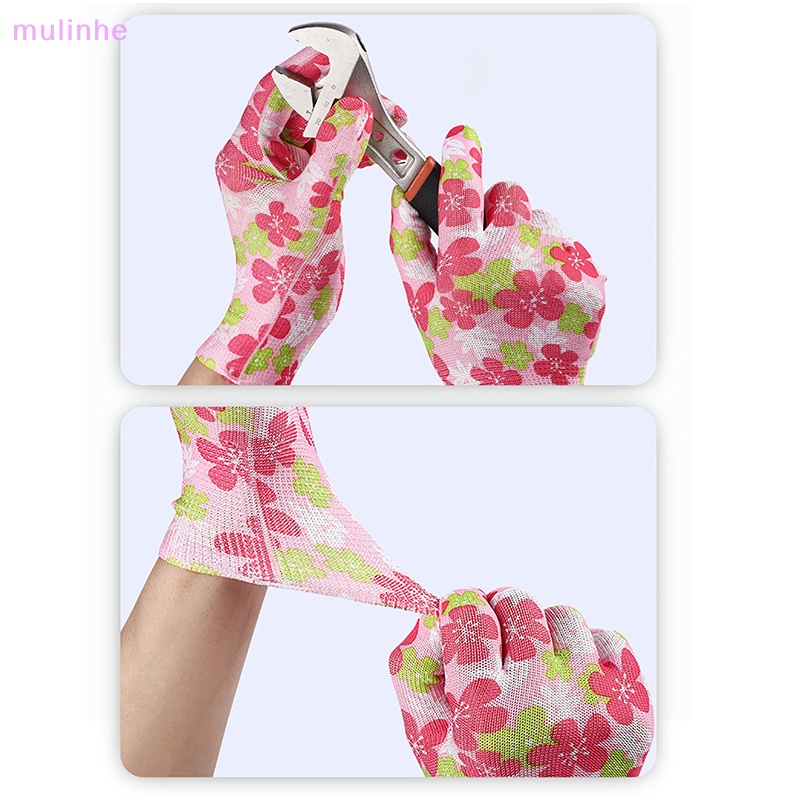 Găng Tay Nylon Bảo Hộ Lao Động Chống Trượt Nhiều Màu Sắc