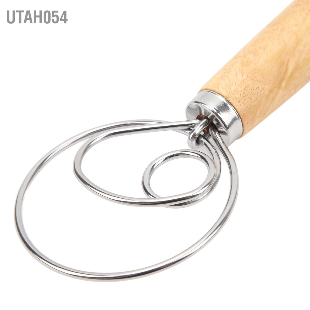 Utah054 Rổ đựng bột nhào tròn 10 2in Thép không gỉ chua hình bầu dục 8 7in