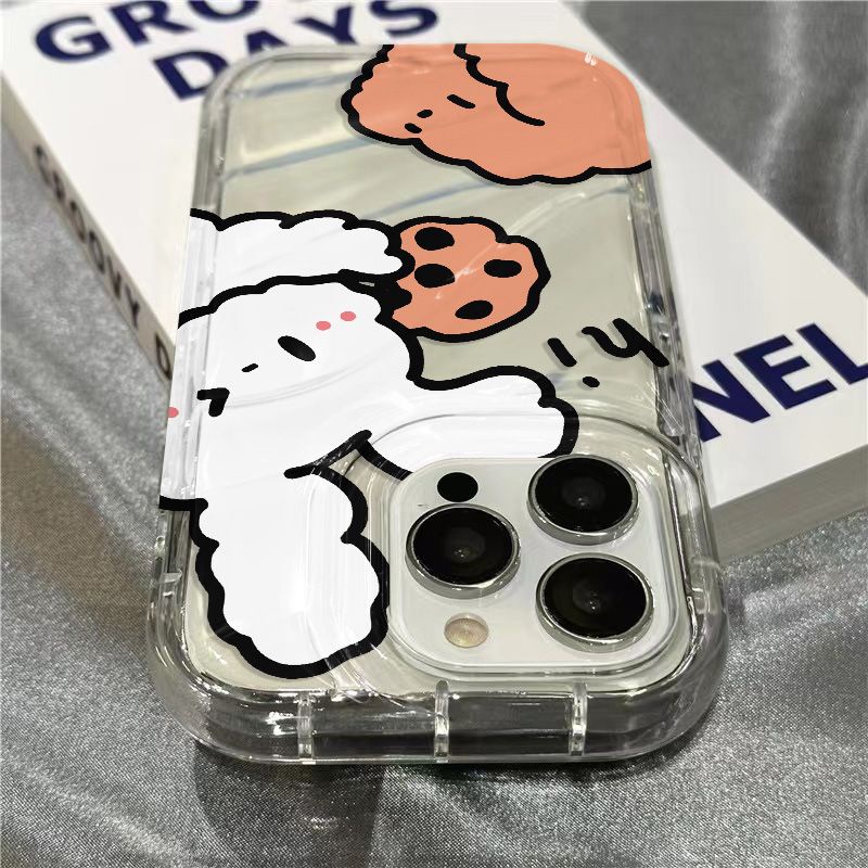 Ốp Điện Thoại In Hình Chú Cún Dễ Thương Cho Iphone14Promax 14Promax713128Ốp Điện Thoại Mềm Trong Suốt Họa Tiết Thỏ Dễ Thương Cho Iphone xr / 11