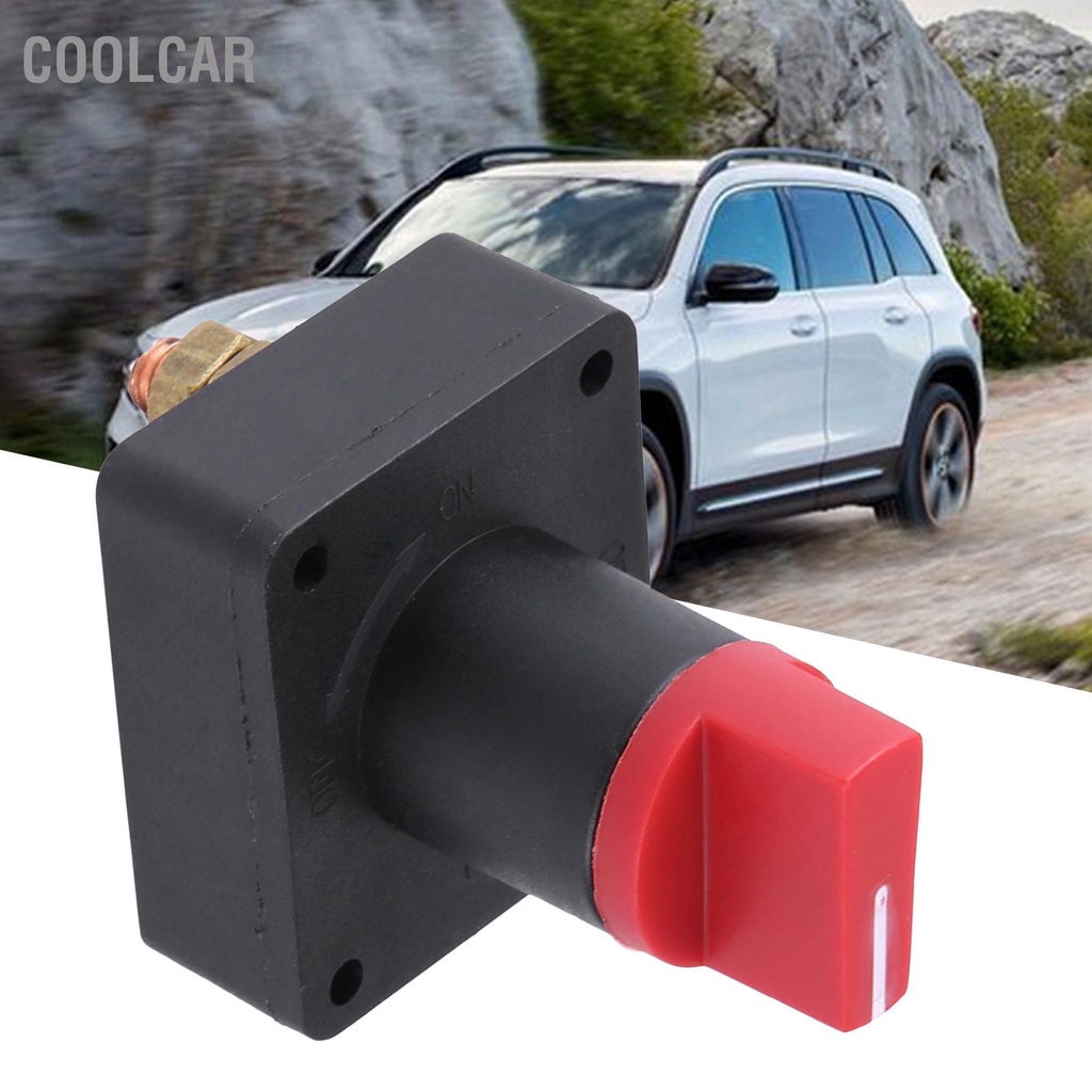 CoolCar 6MM 300A Xe tải Thuyền cách ly ắc quy Ngắt kết nối Công tắc tắt nguồn