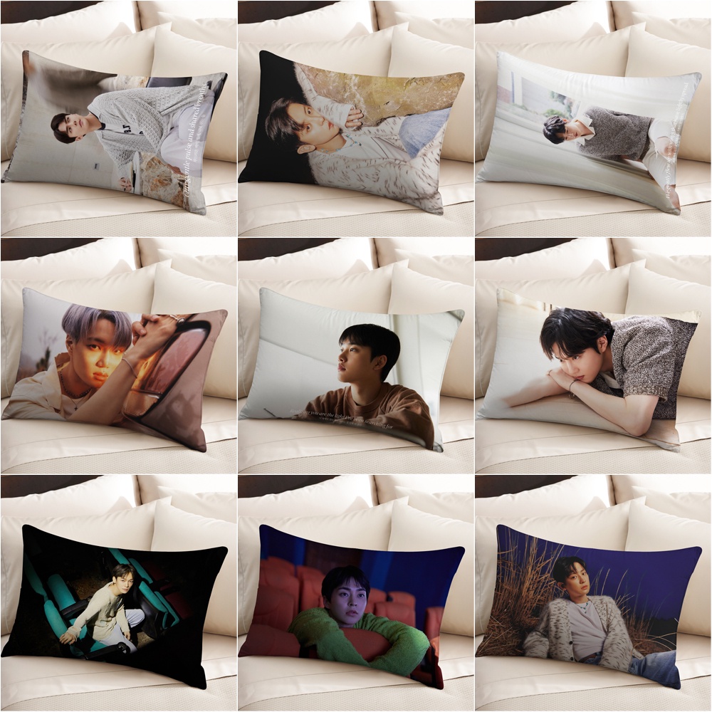 Exo EXIST / Let Me In Vỏ Gối Hình Chữ Nhật Xiumin Suho, Lay, Baekhyun, Chen, Chanyeol, D.O, Kai and Sehun (Không Kèm Lõi)