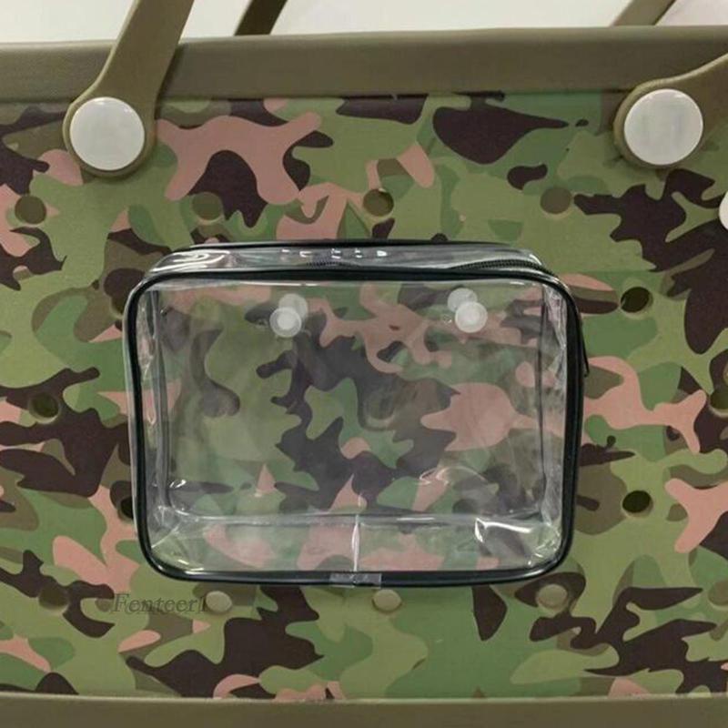 Túi Đựng Mỹ Phẩm Fenteer1 [Fenteer1] Trong Suốt Cho Nữ