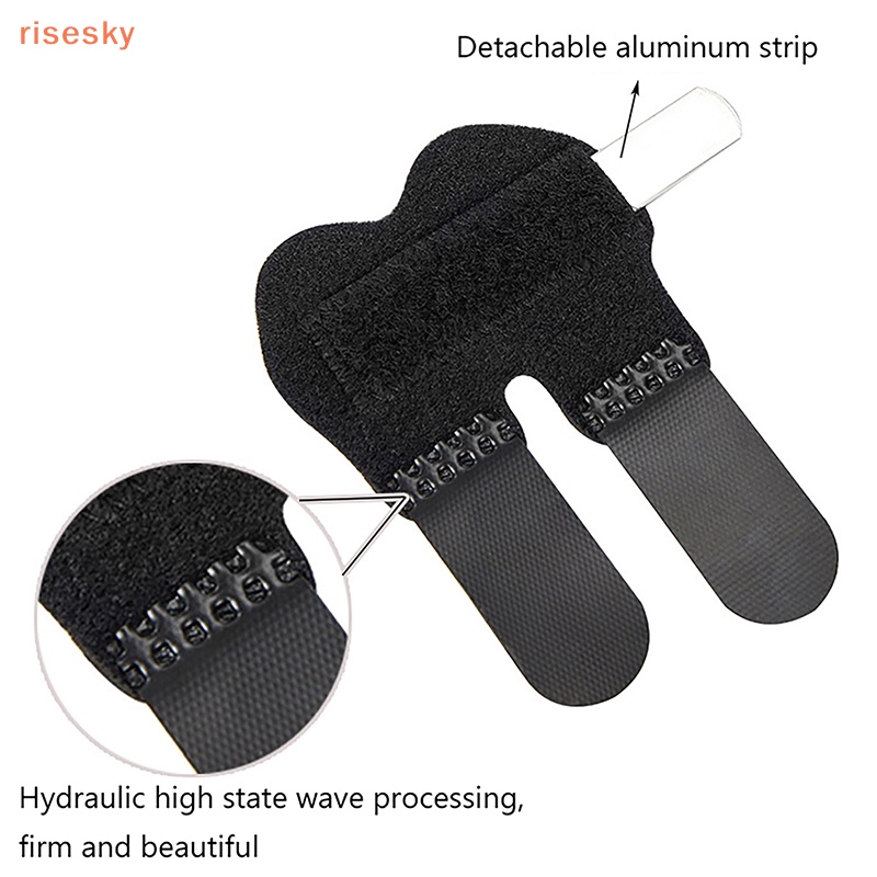 1 Đai Nẹp Chỉnh Hình Ngón Tay Giảm Đau Bằng Nhôm Kèm Băng Cố Định