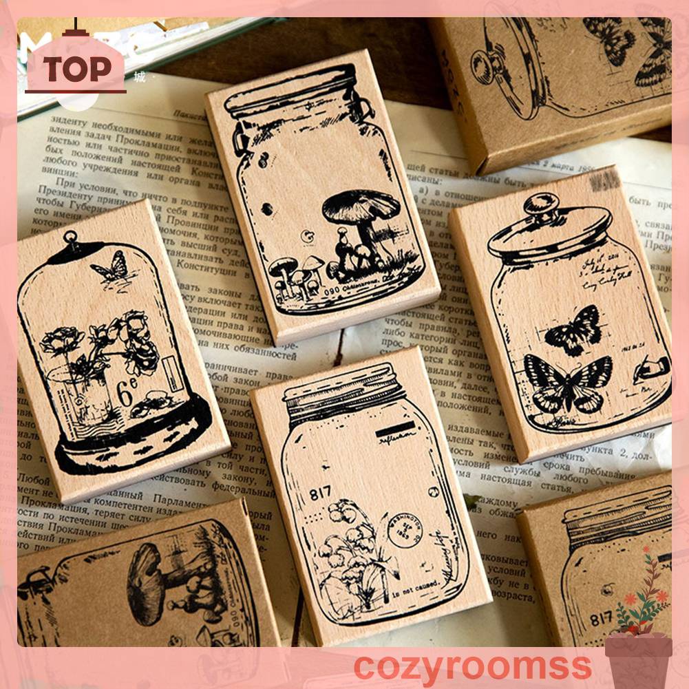 Con Dấu Bằng Cao Su Dùng Để Làm Thẻ Trang Trí Thủ Công