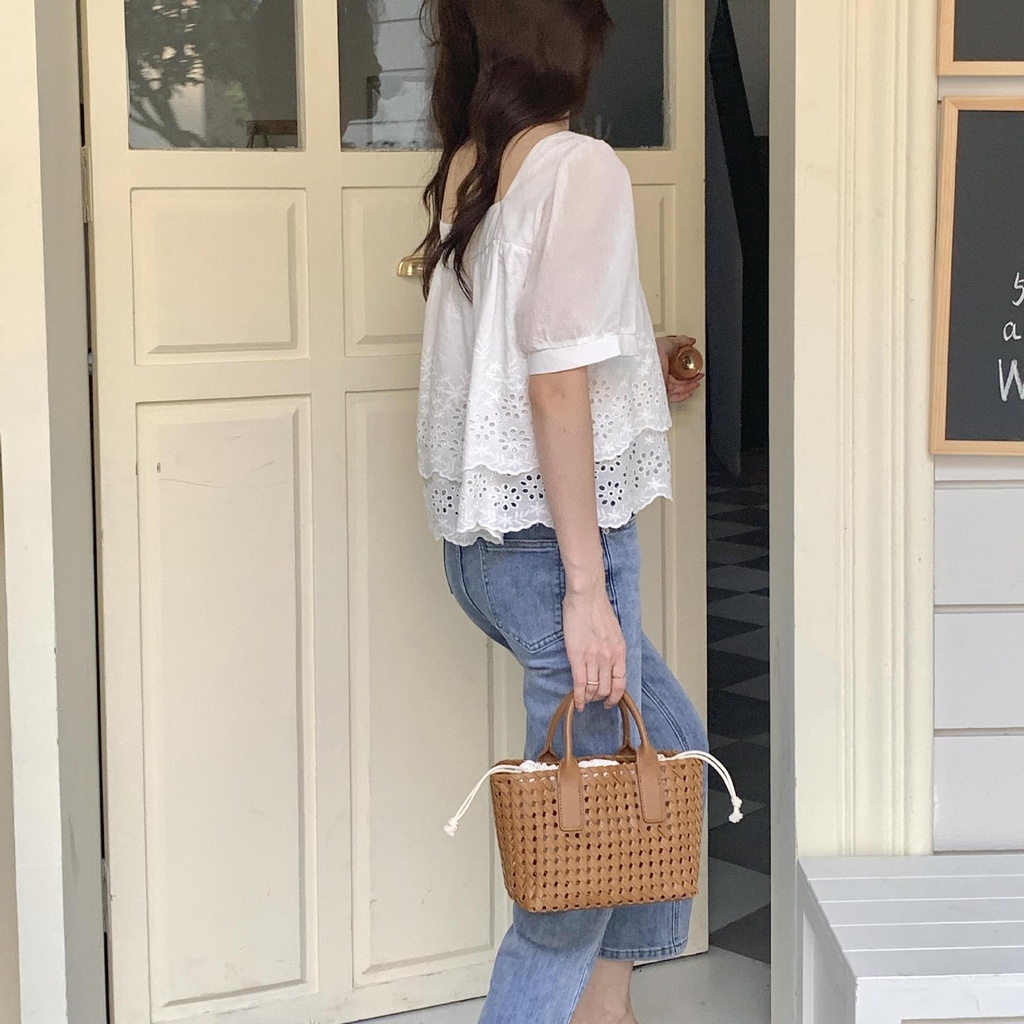 Túi Xách Da PU Thời Trang Mùa Hè 2023 Dành Cho Nữ