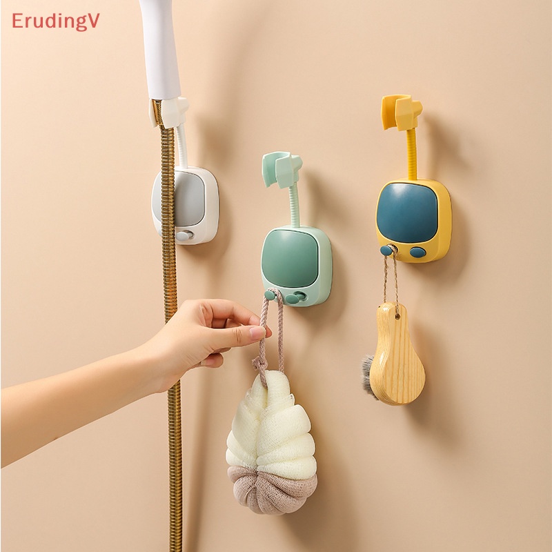 Giá Đỡ Vòi Hoa Sen Không Cần Khoan Lỗ Xoay 360 Độ Tùy Chỉnh Tiện Dụng Cho Nhà Tắm° Đế Xoay Cố Định ABS Cố Định Dạng Xoay