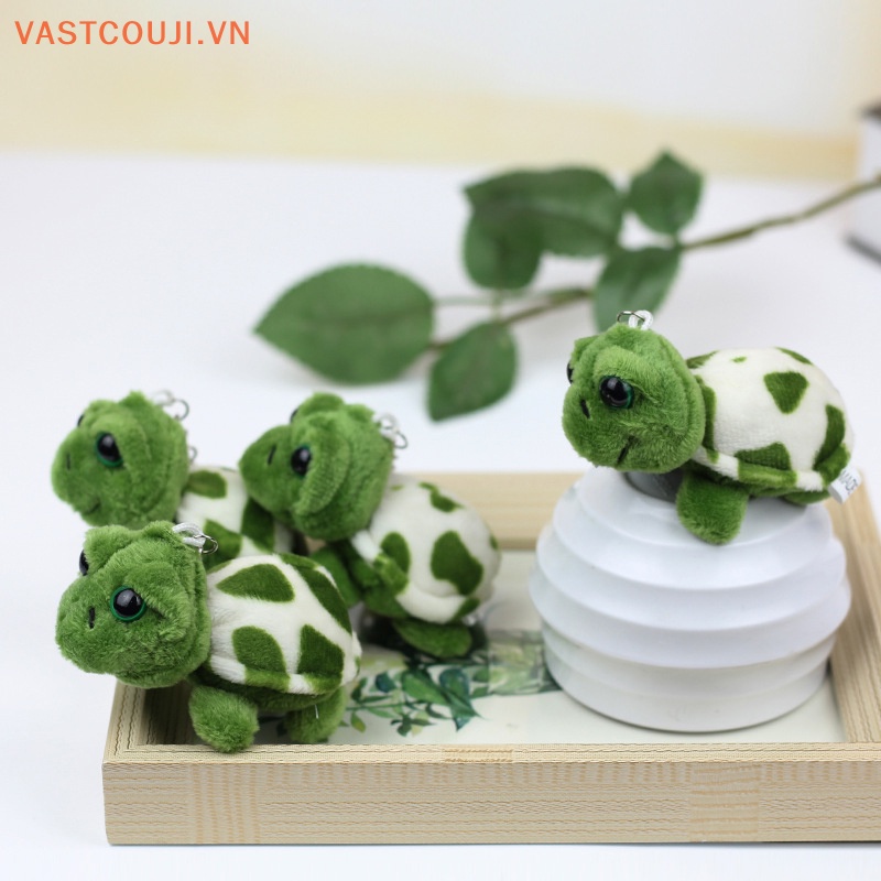 Móc Khóa Hình Rùa Biển Nhồi Bông Mini Dễ Thương