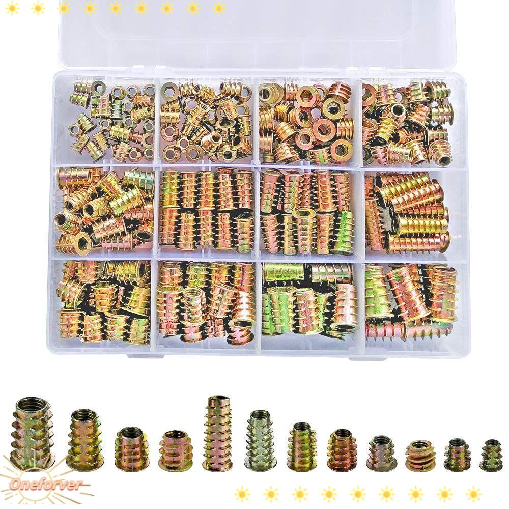 FOREVER Set 265 Đai Ốc M4 / M5 / M6 / M8 / M10 Dùng Cho Đồ Nội Thất Gỗ Tiện Dụng