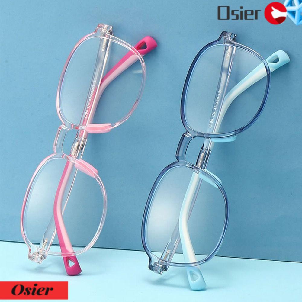 OSIER1 Mắt Kính TR90 Siêu Nhẹ Thoải Mái Di Động Bảo Vệ Mắt Cho Bé Trai Và Bé Gái