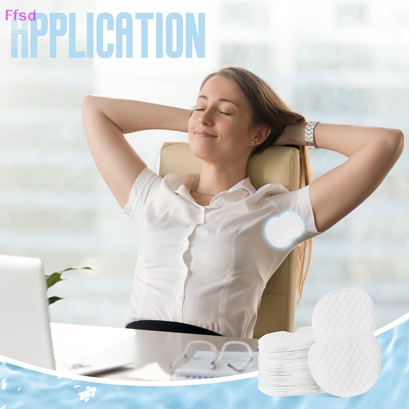 Set 10 / 30 Miếng Dán Thấm Hút Mồ Hôi Cho Vùng Da Dưới Cánh Tay