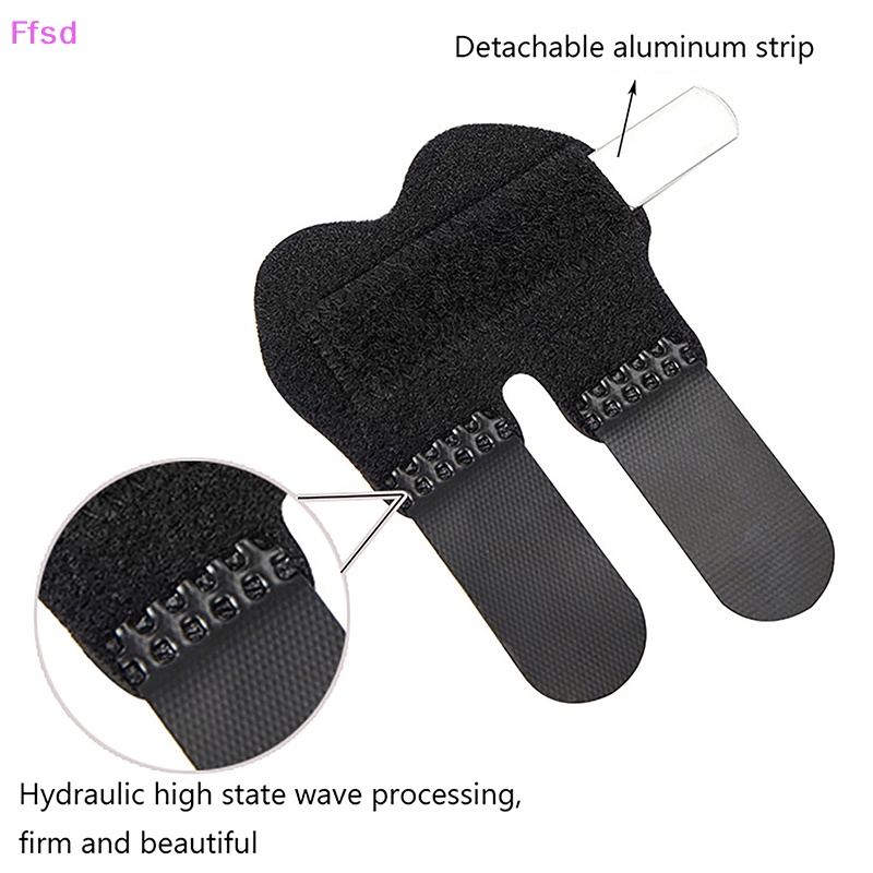 1 Đai Nẹp Chỉnh Hình Ngón Tay Giảm Đau Bằng Nhôm Kèm Băng Cố Định