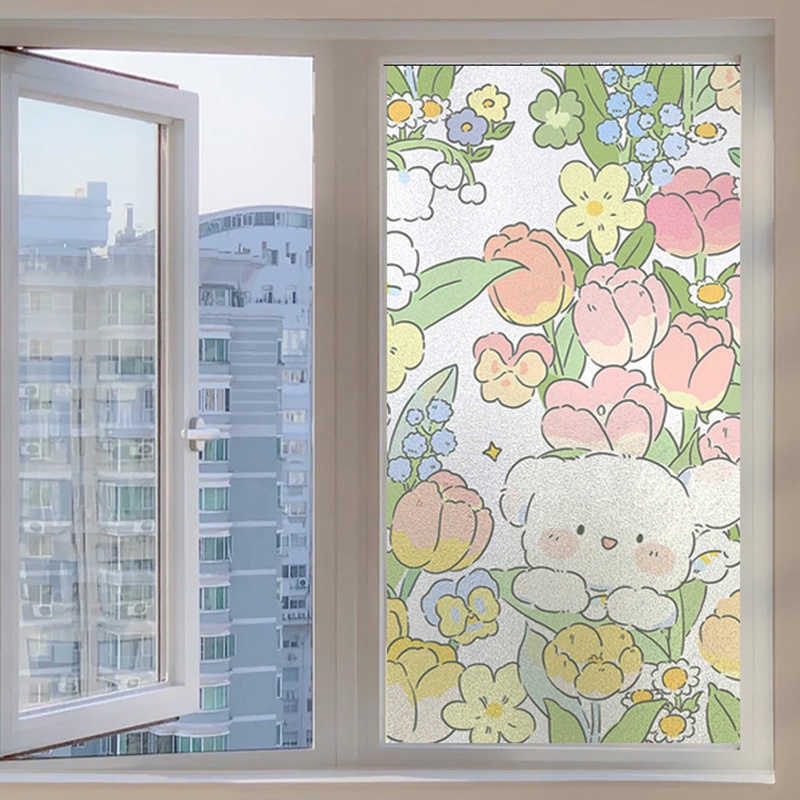 Miếng Dán Cửa Kính Chống Nhìn Trộm Dành Cho Phòng Tắm