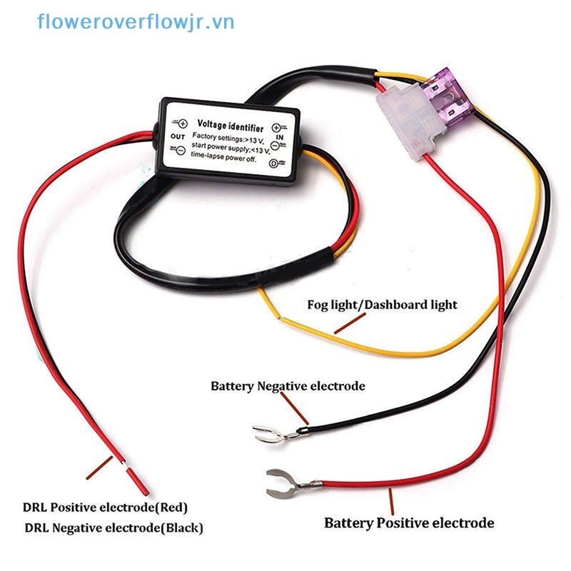 Mô-đun Điều Khiển Bật / Tắt Đèn LED Ban Ngày Tự Động DRL Cho Xe Hơi