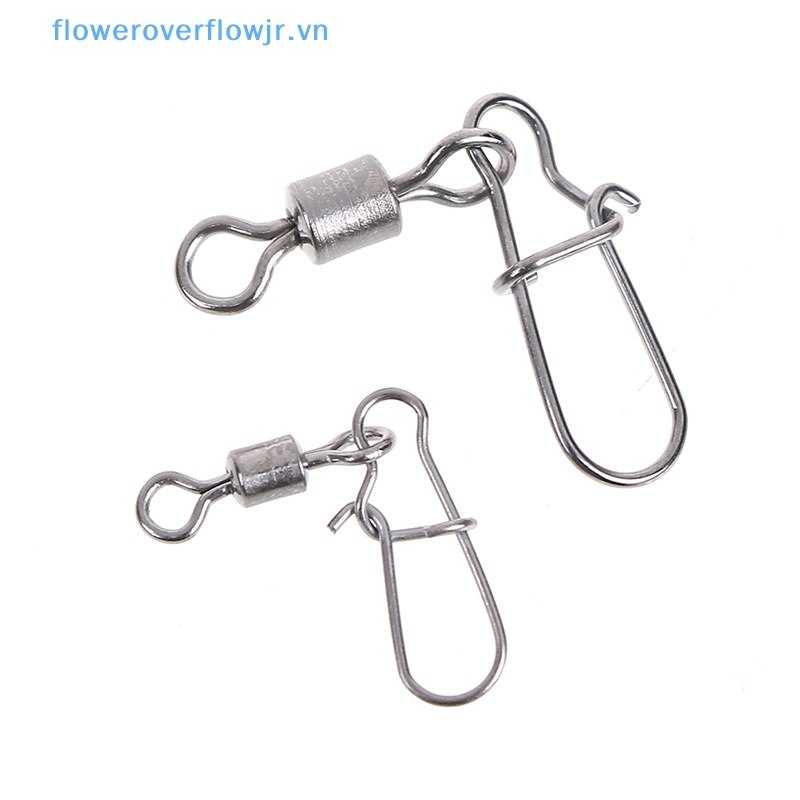 Set 200 Phụ Kiện Nối Mồi Câu Cá Bằng Thép Không Gỉ Tiện Dụng