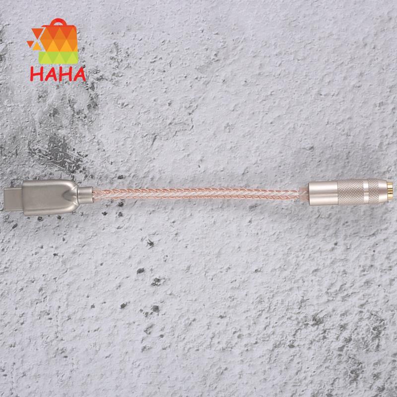 Dây Cáp Chuyển Đổi Âm Thanh Loại C Sang 3.5mm HiFi Cs46L41 Chip DAC Cho Android Win10
