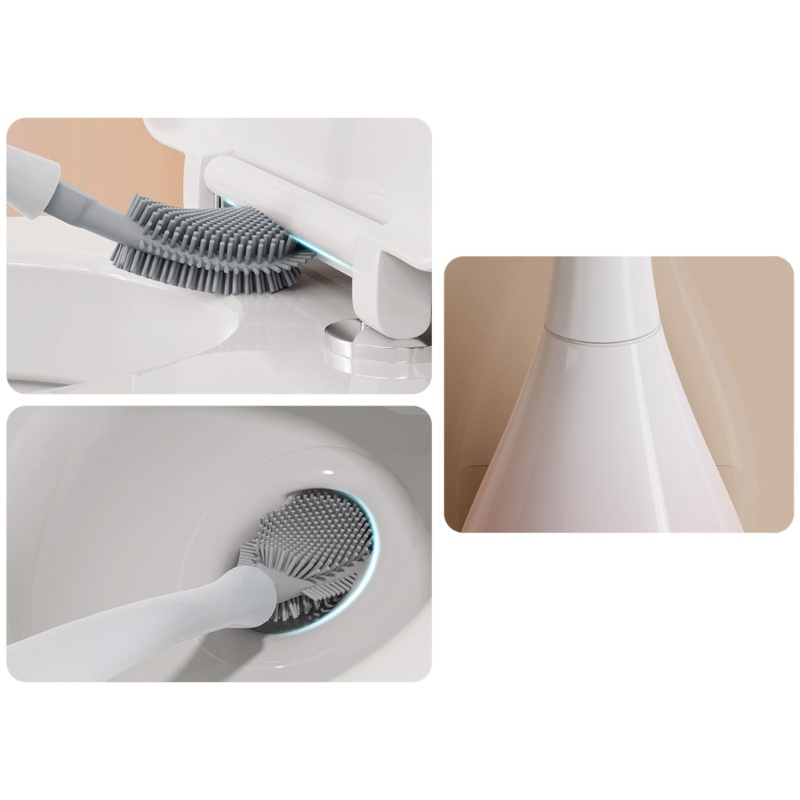 Bàn Chải Vệ Sinh Toilet Cán Dài Tiện Dụng