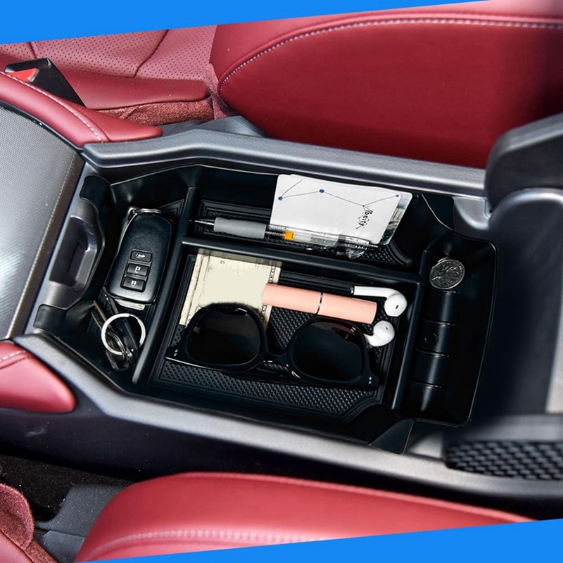 1 Hộp Đựng Đồ Dùng Gắn Chỗ Tỳ Tay Xe Hơi Màu Đen Tiện Dụng Cho 2023 Honda Accord