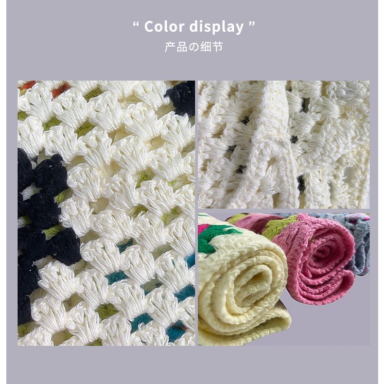 Băng Đô Cài Tóc Tam Giác Đan Tay Phong Cách Ngọt Ngào Dễ Thương Cho Nữ cxbpipi01.vn7.2