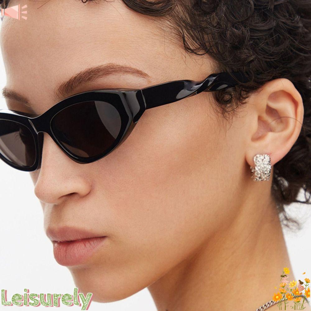 LEILY Kính Mát Hình Oval Chống Tia Uv Cho Cả Nam Và Nữ