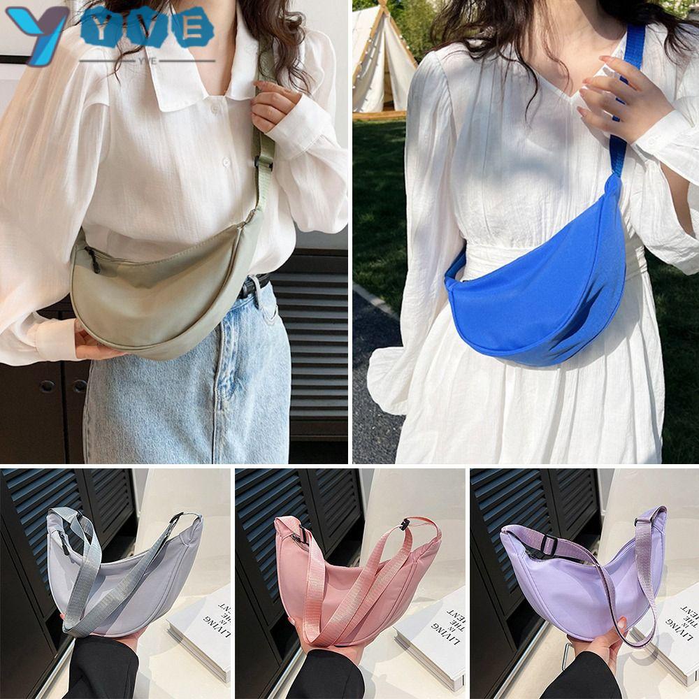 YVE Túi Đeo Vai / Kẹp Nách Chất Liệu Nylon Nhỏ Gọn Tiện Dụng Cho Học Sinh