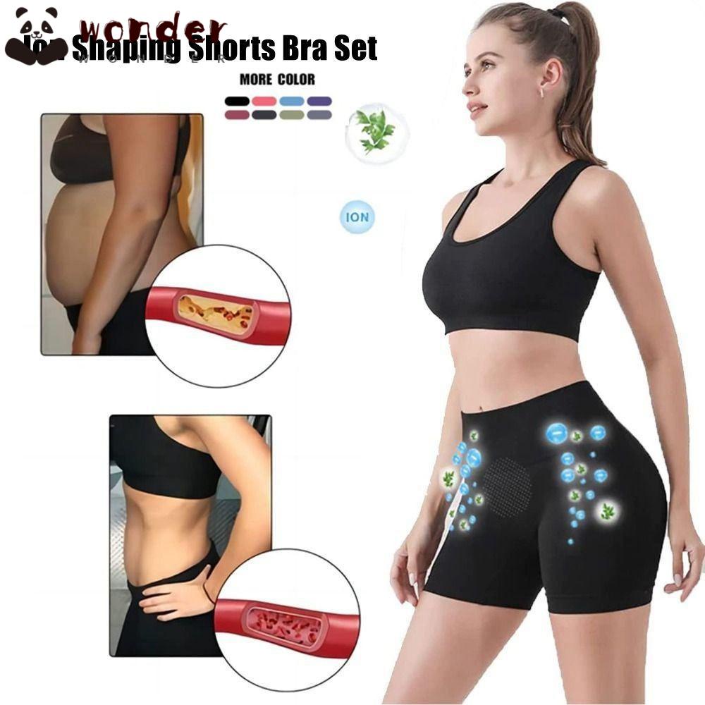 WONDER Quần Short Tập Yoga Màu Sắc Thời Trang Cho Nữ