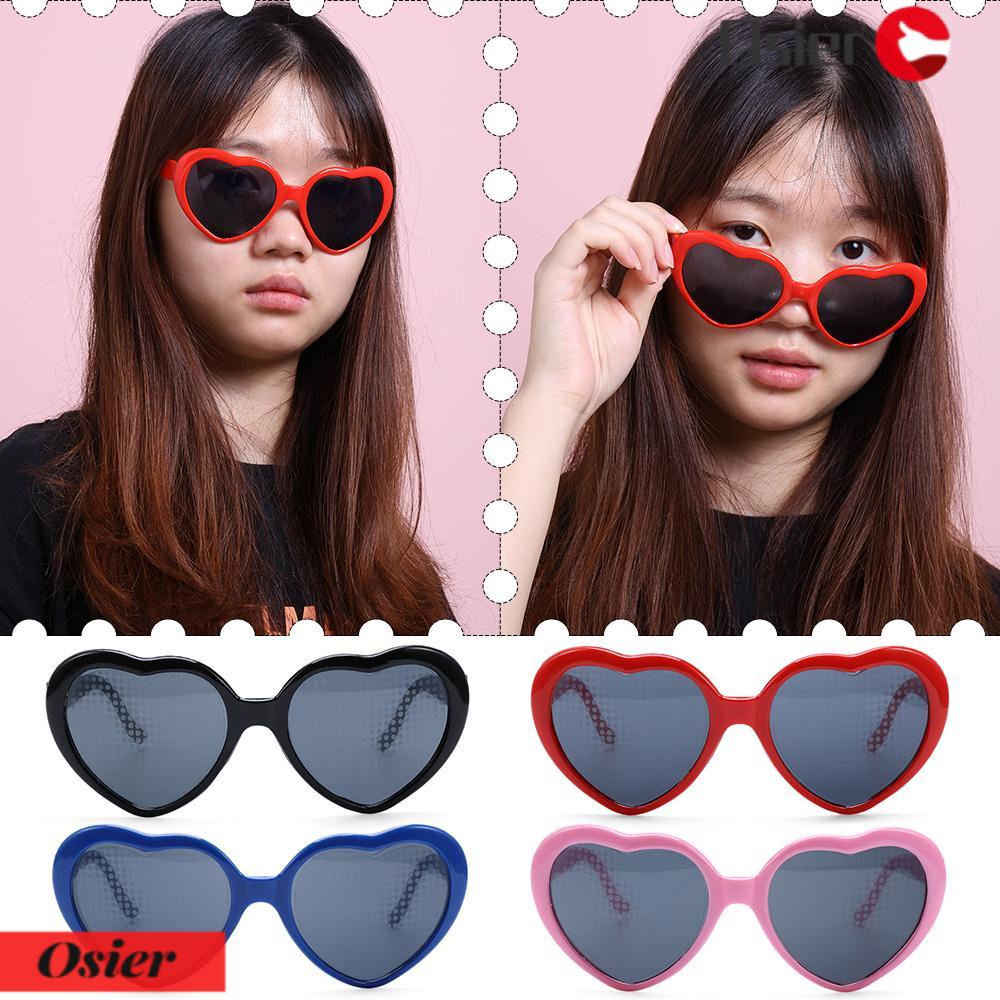OSIER1 Kính Mát Gọng Trái Tim Thời Trang Cho Nữ