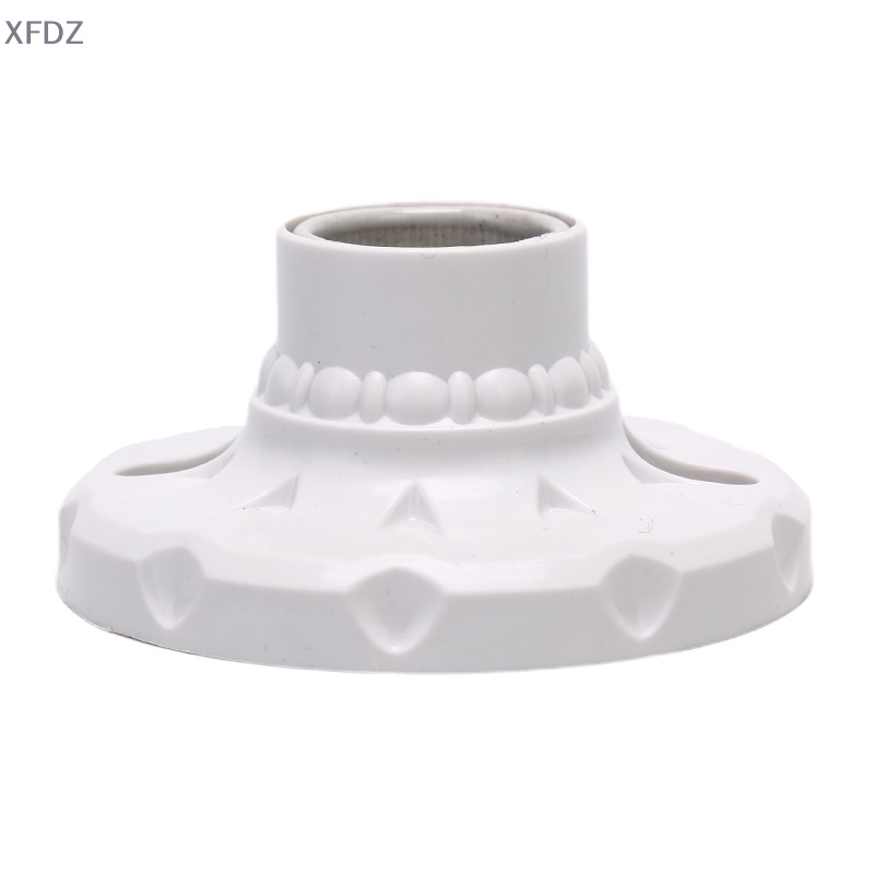 Giá Đỡ Bóng Đèn LED E27 Bằng Sứ Hình Tròn Tiện Dụng