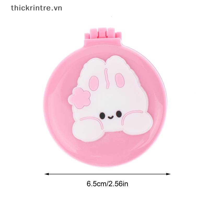 Lược Chải Tóc Massage Da Đầu Kèm Gương Soi Kích Thước Nhỏ Gọn Bỏ Túi 1 Cái