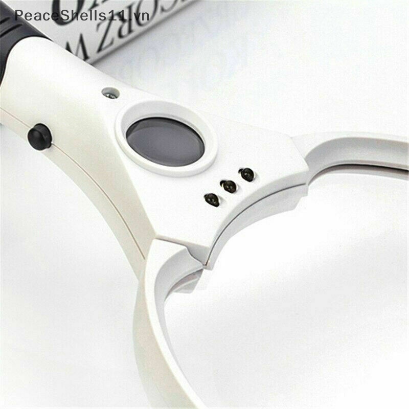 Kính Lúp 25X Phóng To 3 Lần Có Đèn LED Siêu Nhẹ Cầm Tay Tiện Dụng