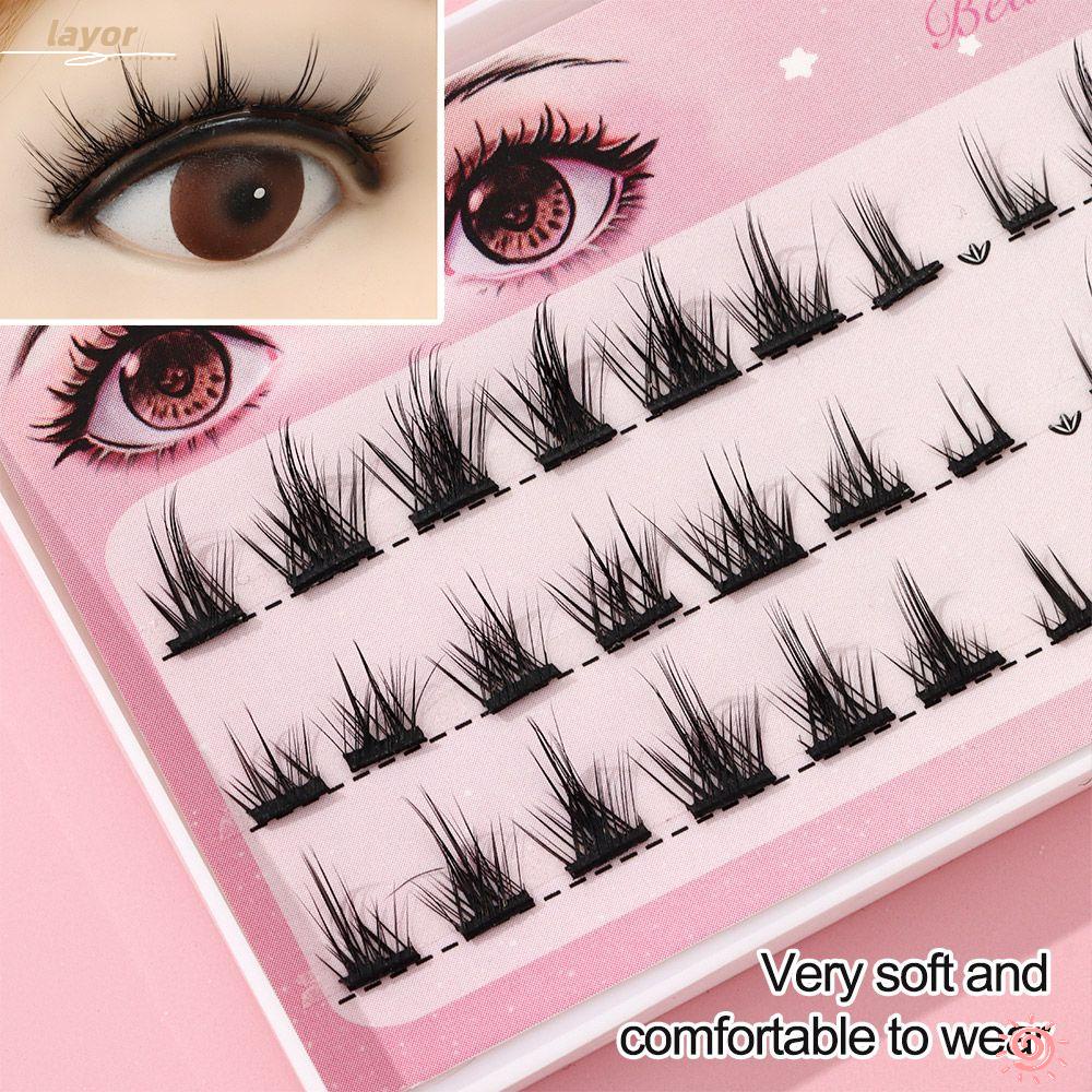 LAY Set 3 Cặp Lông Mi Giả Tái Sử Dụng Được Thời Trang