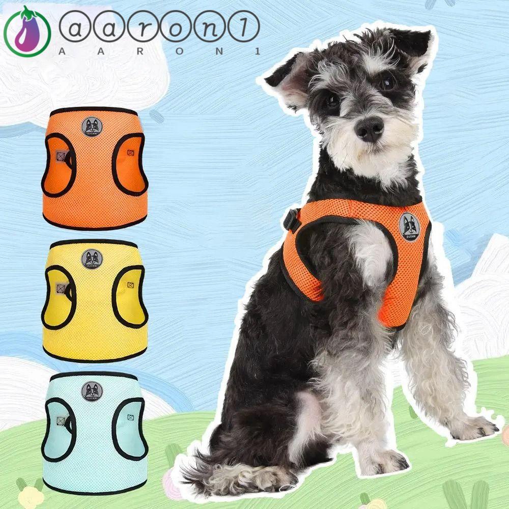 AARON1 Dây Dắt Thú Cưng Đi Dạo Bằng Nylon Chống Thất Lạc Tùy Chỉnh Thoáng Khí Thời