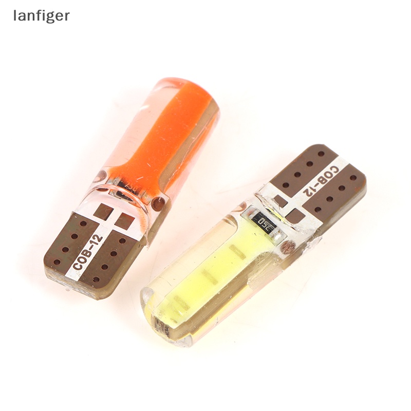 Set 2 Bóng Đèn Led W5W T10 COB 6SMD Dành Cho Ô Tô