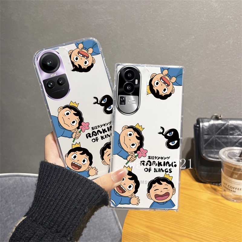 Ốp Điện Thoại Silicon Mềm Chống Rơi Hình Hoàng Tử Cho OPPO Reno10 Pro + Plus 5G Reno 10 Reno10Pro + OPPO A78 4G 2023