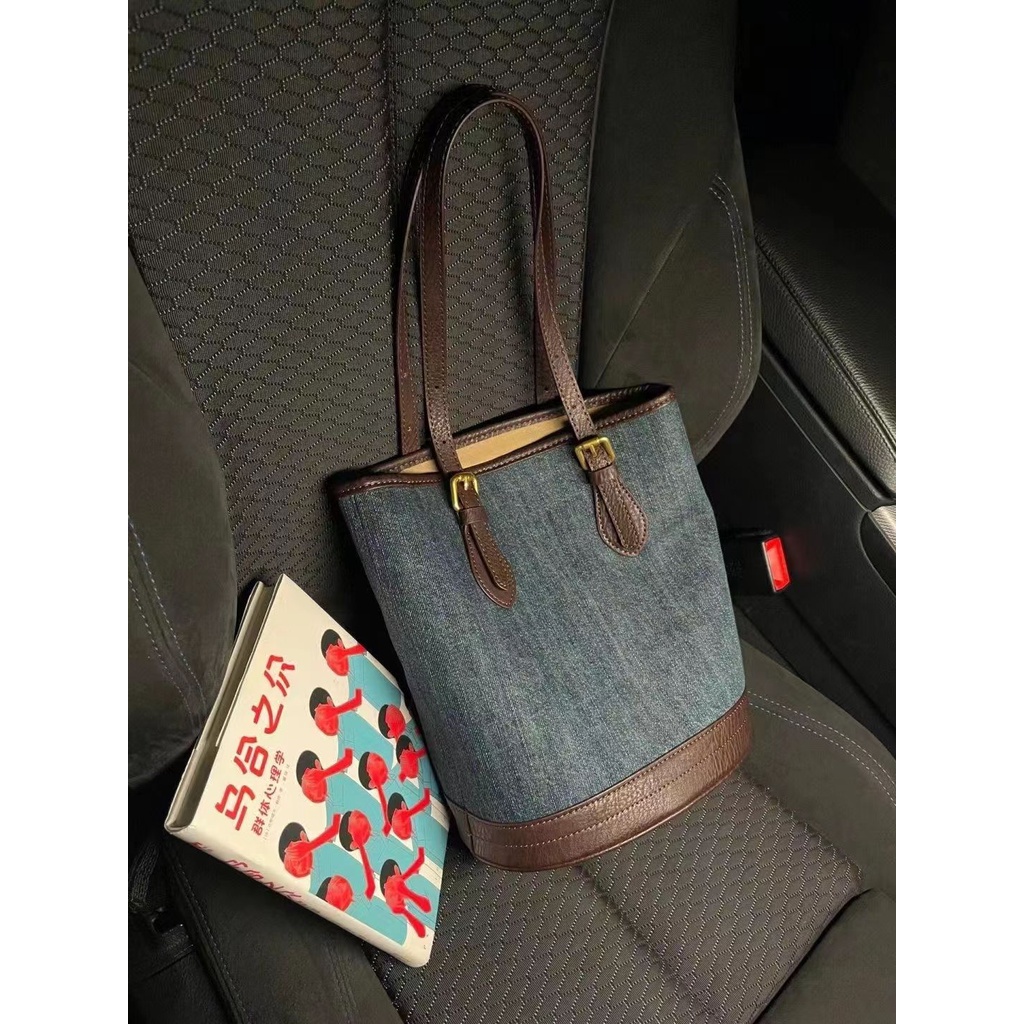 Túi Đeo Chéo Denim Phong Cách Retro Thời Trang Mới 2023 Cho Nữ