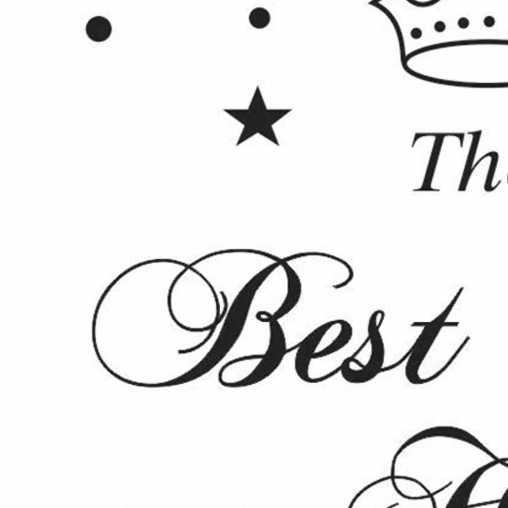 (Bất Ngờ) Hình Dán Trang Trí Ghế Ngồi Toilet / Phòng Tắm Họa Tiết Vương Miện Vui Nhộn